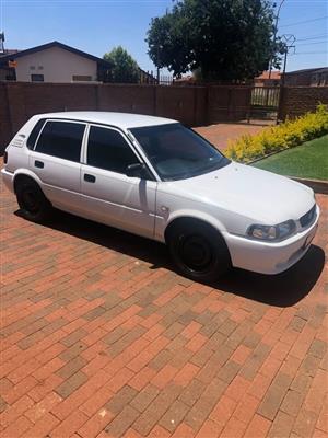 Toyota Tazz 130 5 speed with air conditioner