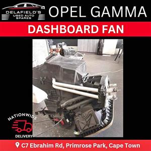 Opel Gamma Dashboard Fan