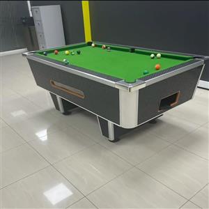 Green Hurricane Coin Pool Table for sale.