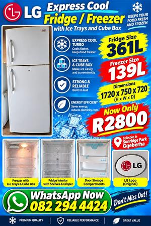 LG Express Cool Turbo Fridge freezer