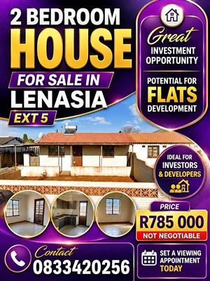 House for sale in Lenasia