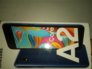 2x Samsung A2 core red/blue