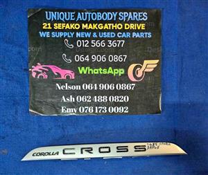 Toyota Corolla Cross Tailgate Handle Cover