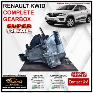 RENAULT KWID COMPLETE GEARBOX