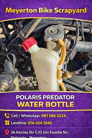 Polaris Predator 500 water bottle. Meyerton bike scrapyard new & secondhand spares. Andre