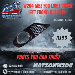 🚘 NEW Mercedes-Benz W204 Fog Light Cover Left Front – Black PF