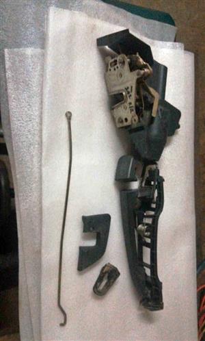 W202 R /Rear door lock complete with outer handles and brackets
