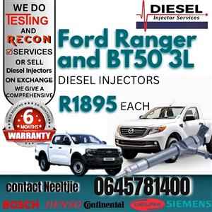 Ford Ranger 3L or Mazda BT50 3L diesel injectors for sale