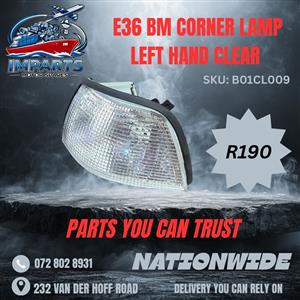 E36 BM CORNER LAMP LH CLEAR 