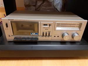 Sharp tape deck for sale