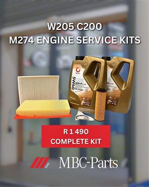 W205 C200 & M274 Engine Service Kits