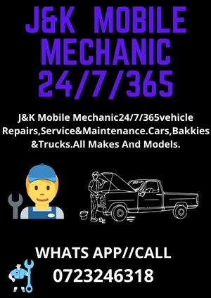 Mobile mechanic24/7Cars,Bakkies&Trucks.All Makes And Models.1
