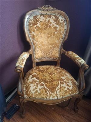 Chairs. Louis XV Style (pair)