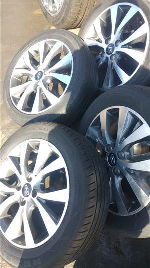 4 Hole Rims And Tyres In Wheels Rims And Tyres In Gauteng Junk Mail