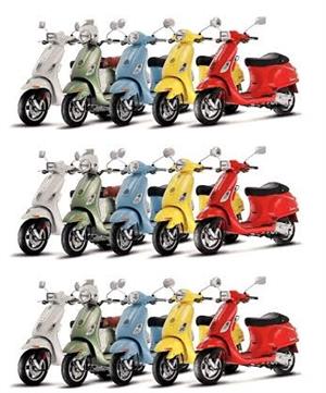 IMPORERS ON ALL YR MODEL VESPA COMPLETE SCOOTERS/ENGINES OR PARTS