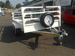 2026 TRAILERS AND TANKERS 4 METER DOUBLE AXLE BRAKED UTILITY TRAILER 3 TON