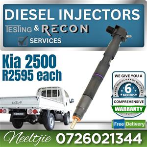 Kia 2500 diesel injectors for sale