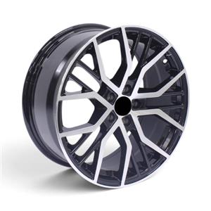 19″ K915 5×112 Black Machine Face Alloy Wheels