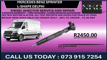 Mercedes Sprinter Delphi Diesel Injectors 