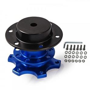 Steering Wheel Quick Release Blue