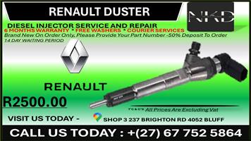 Renault Duster Diesel Injectors on Recondition