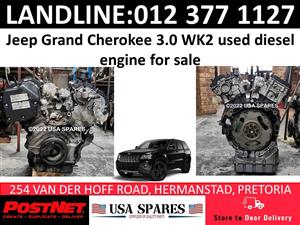 Jeep Grand Cherokee 3.0 WK2 used diesel engine for sale