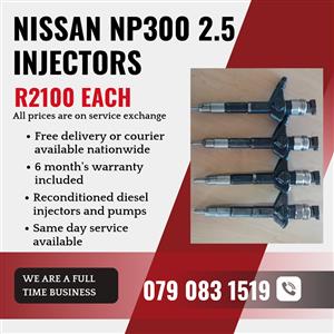 NISSAN NP300 2.5 INJECTORS FOR SALE WITH WARRANTY 