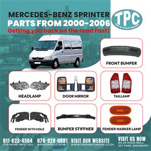 Come get parts for a Mercedes-Benz Sprinter 2000-2006 parts available