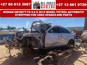Nissan Infinity stripping for used spares and used parts