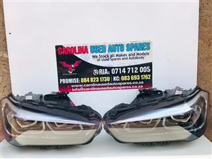 BMW X1 F48 left and right Full LED headlights