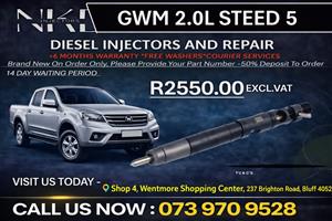 Gwm 2.0L Steed 5 Diesel Injectors 