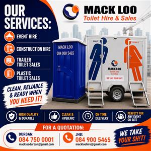 Toilet Hire and Sales