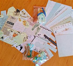  Baby Scrapbooking Kit – Perfect for Newborn Albums  Limited Stock