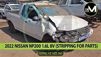 2022 NISSAN  NP200 1.6  BASE 8V (STRIPPING FOR PARTS)