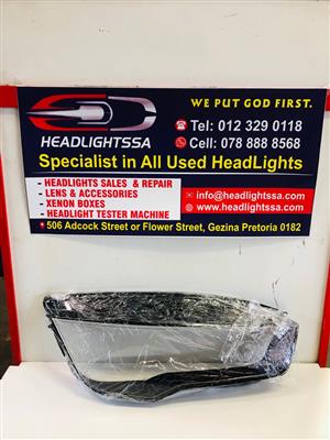 Audi A7 right side headlight replacement lens 