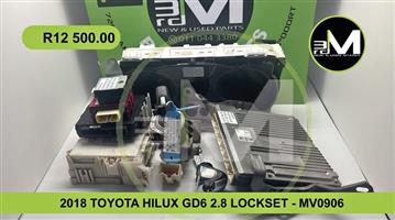 2018 TOYOTA HILUX GD6 2.8 LOCKSET - MV0906