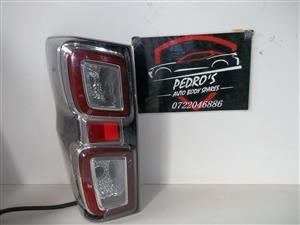 Isuzu D-Max left tail light