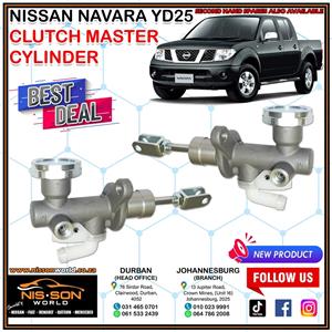 NISSAN NAVARA YD25 CLUTCH MASTER CYLINDER