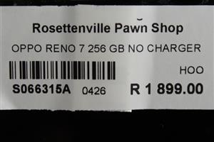 OPPO RENO 7 256GB STORAGE  NO CHARGER S066315A