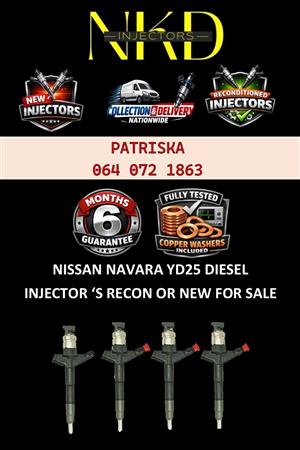 Professional Diesel Injectors supply - for NISSAN NAVARA YD25