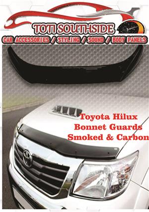 Toyota Hilux Bonnet Guards & Windshields