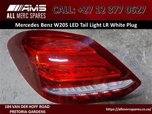 Mercedes Bens W205 Led Tail Light LR White Plug for sale
