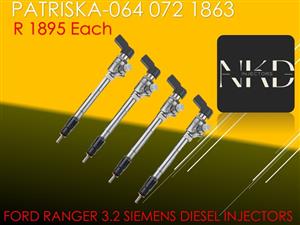 AFFORDABLE DIESEL INJECTORS FOR FORD RANGER 3,2 INJECTORS FOR SALE