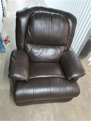 Leather recliner for sale