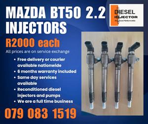 MAZDA BT50 2.2 INJECTORS FOR SALE WITH WARRANTY 