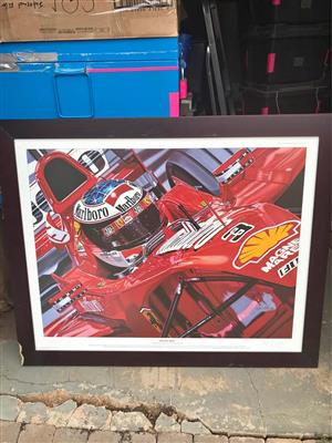 F1 Framed Print