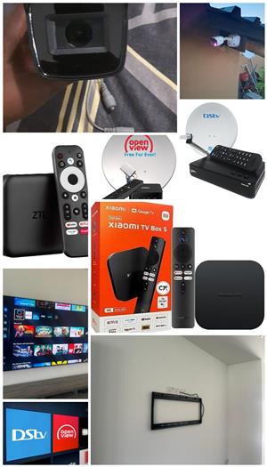 Dstv, Openview, Tv Box setup and cctv installation 