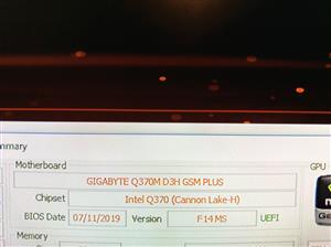 Gigabyte Q370M D3H GSM Plus Combo