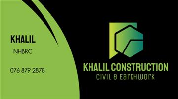 Khalil Construction Civil and Earthworks 