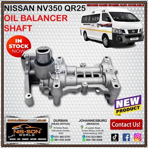 Nissan NV350 QR25 Oil Balancer Shaft
